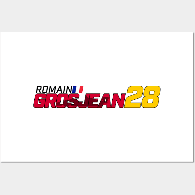 Romain Grosjean '23 Wall Art by SteamboatJoe